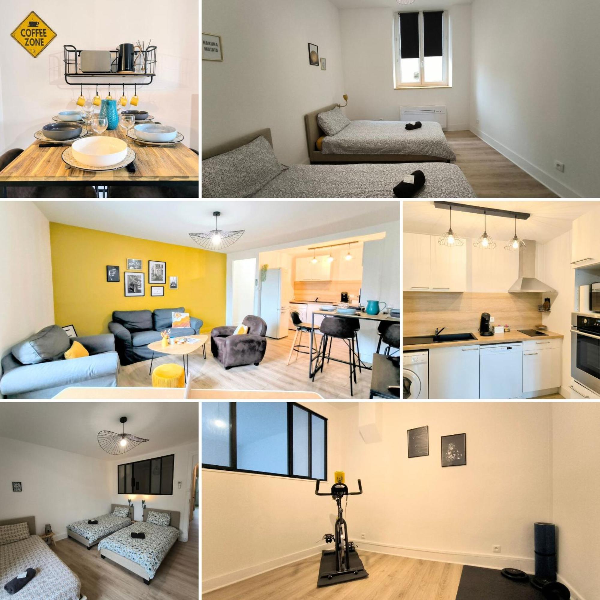 Apartament Chez Lulu - 5 Lits- Proche Cnpe - Gare Ambérieu-en-Bugey Zewnętrze zdjęcie